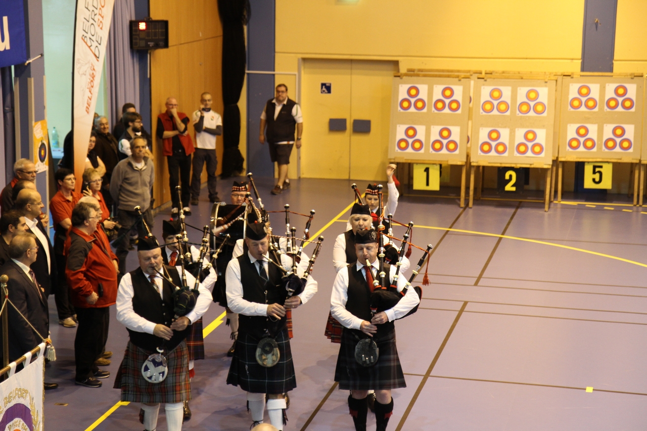 Les archers de la savoureuse au 24H internationales de Belfort 2018.